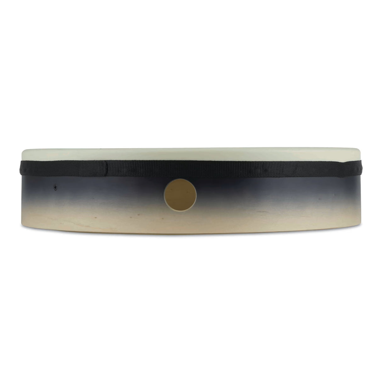 LP 18 x 4-Inch Tunable Tar Frame Drum - Black-to-Natural Fade