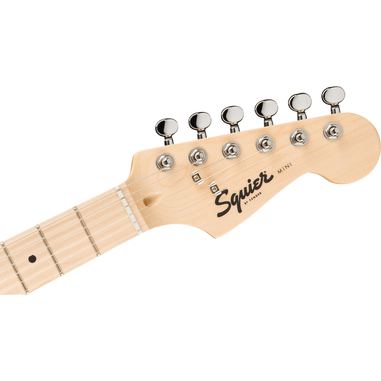 Squier Mini Stratocaster Electric Guitar, Maple Fingerboard - Sea Foam Green