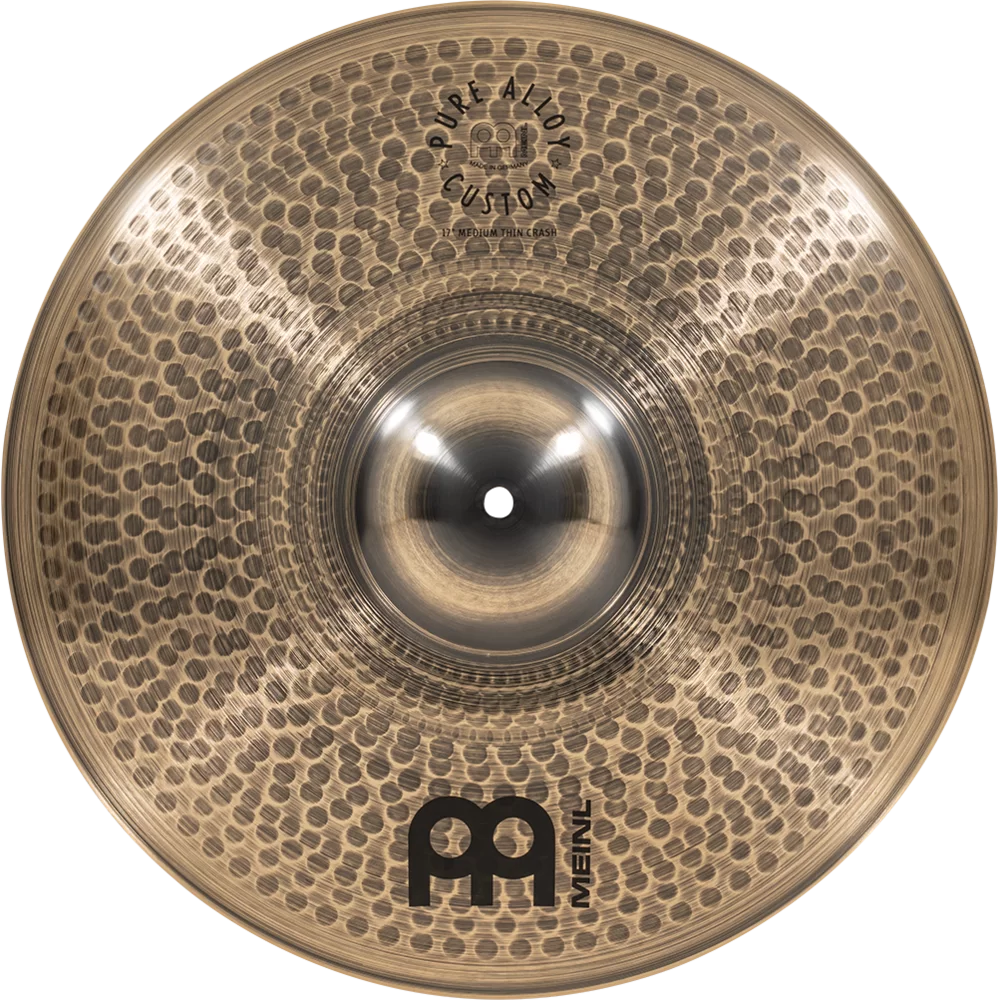 Meinl Pure Alloy Custom 17-Inch Medium Thin Crash Cymbal