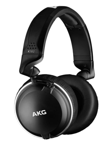 AKG K182 Professional Closed Back Monitor Headphones