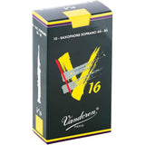 Vandoren V16 10-Pack Soprano Saxophone Reeds - 3.5