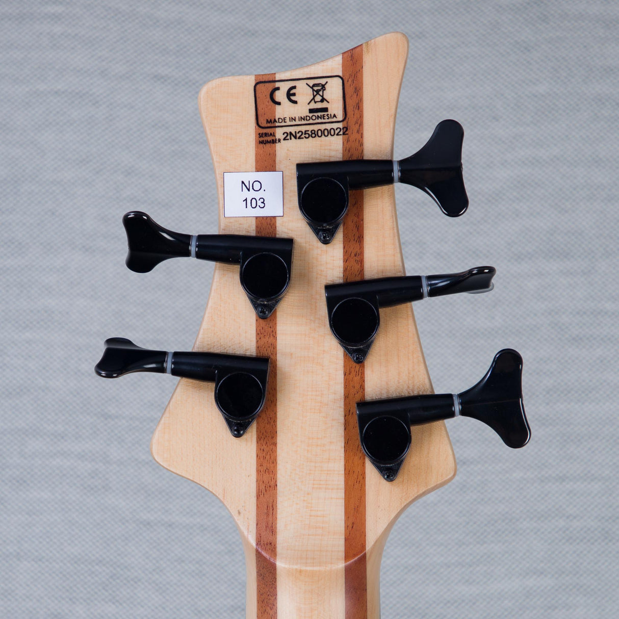 Sire Marcus Miller F10-5 5-String Fretless Electric Bass Guitar - Natural Satin