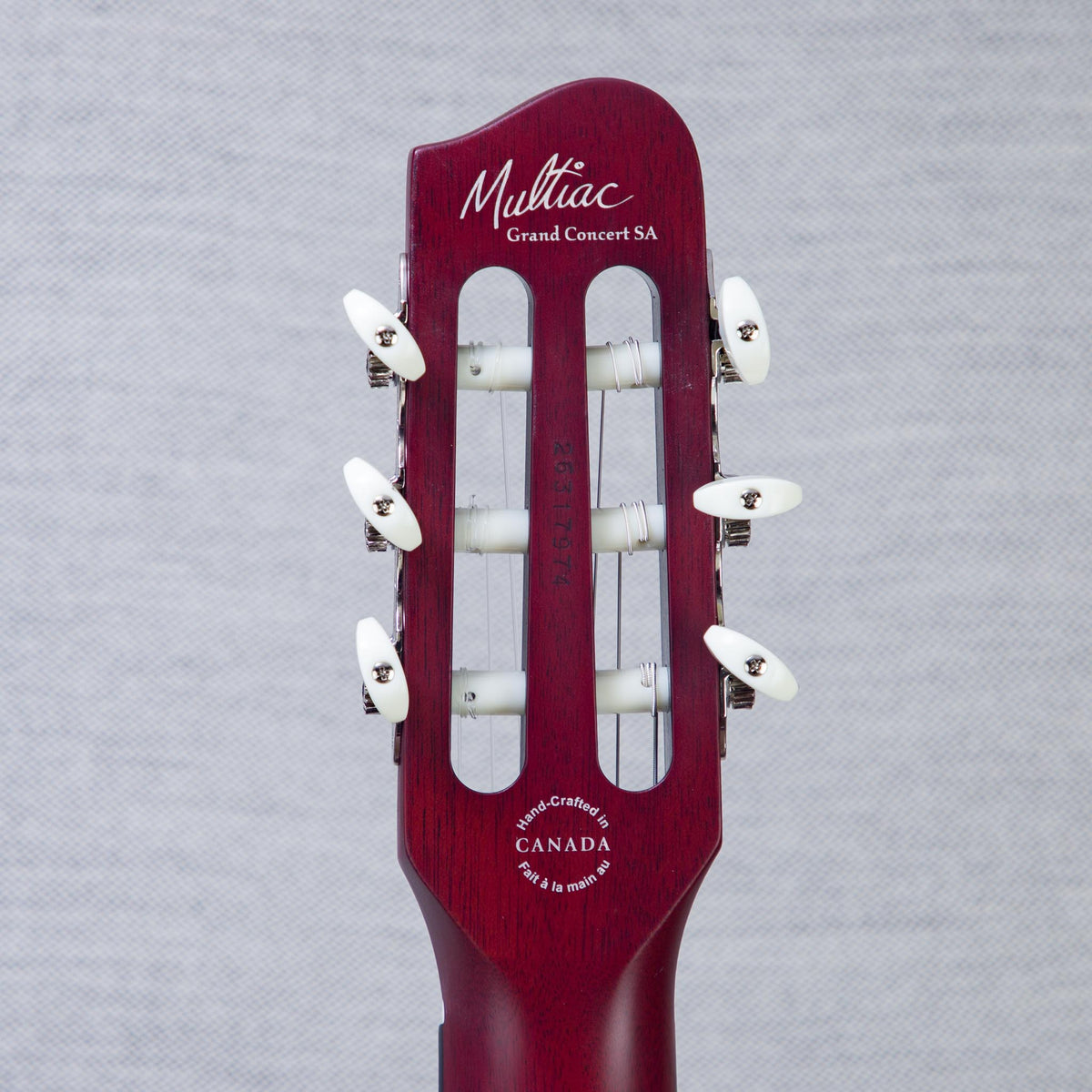 Godin MultiAc Grand Concert SA Nylon String Acoustic-Electric Guitar - Trans Black - CHUCKSCLUSIVE - #26317974