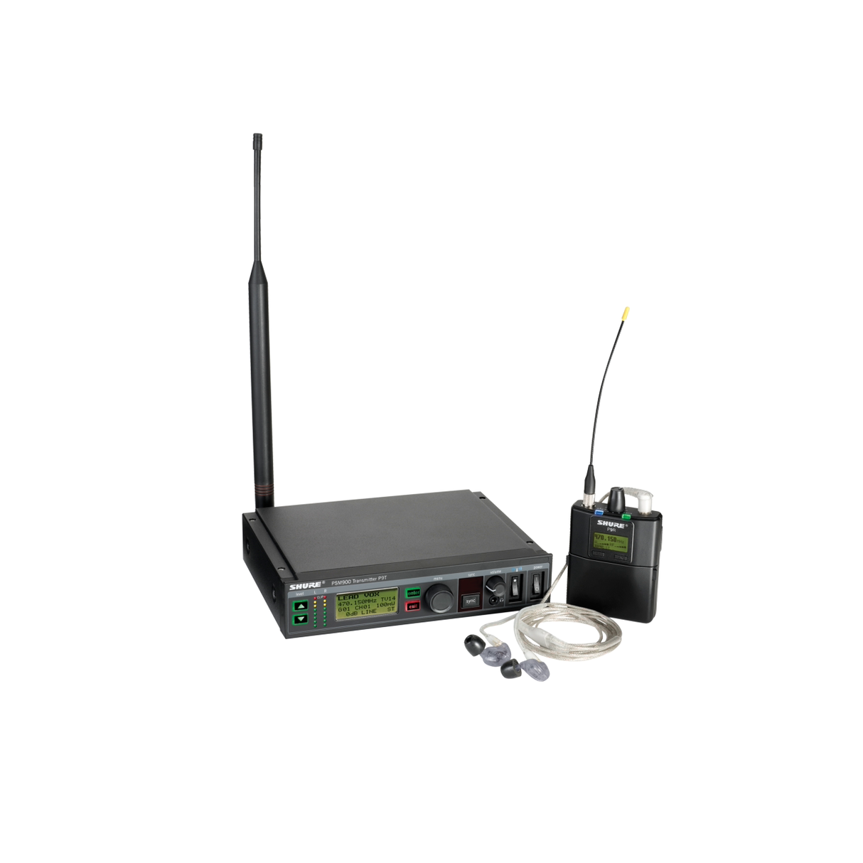 Shure P9TRA425CL-G7 PSM900 Wireless Personal Monitor System - G7 Band - New