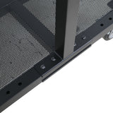 ProX X-BeatWagon Professional Mobile DJ Rolling Workstation with Adjustable Shelf