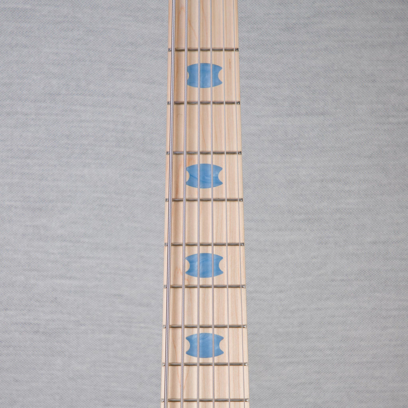 Spector Euro 6 LT Poplar Burl Over Ash 6-String Electric Bass Guitar - Faded Light Blue Gloss - CHUCKSCLUSIVE - #]C121NB23306
