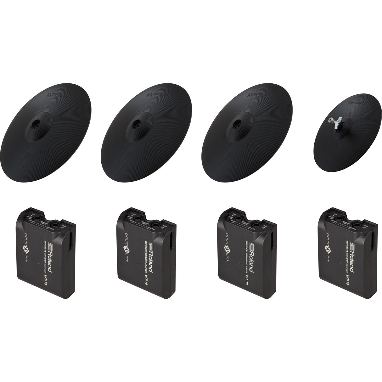 Roland 4CY-4WT-01 DrumLink 4-Piece Cymbal Pack