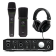 Mackie Onyx 2x2 Producer Bundle with Mics and Headphones