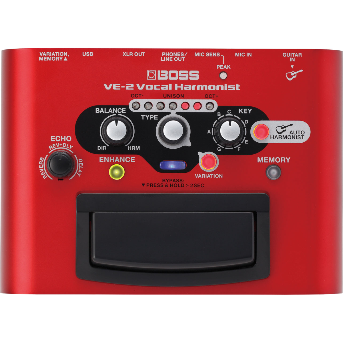 BOSS VE-2 Vocal Harmonist - Mint, Open Box