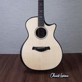 Taylor Custom Shop Gold Label Grand Auditorium Figured Rosewood/ Lutz Spruc Acoustic Electric Guitar - CHUCKSCLUSIVE - #1204216099