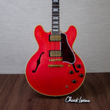 Gibson Custom Shope Murphy Lab 1959 ES-335 Semi Hollow Guitar - Light Aged Watermelon Red - #A960153