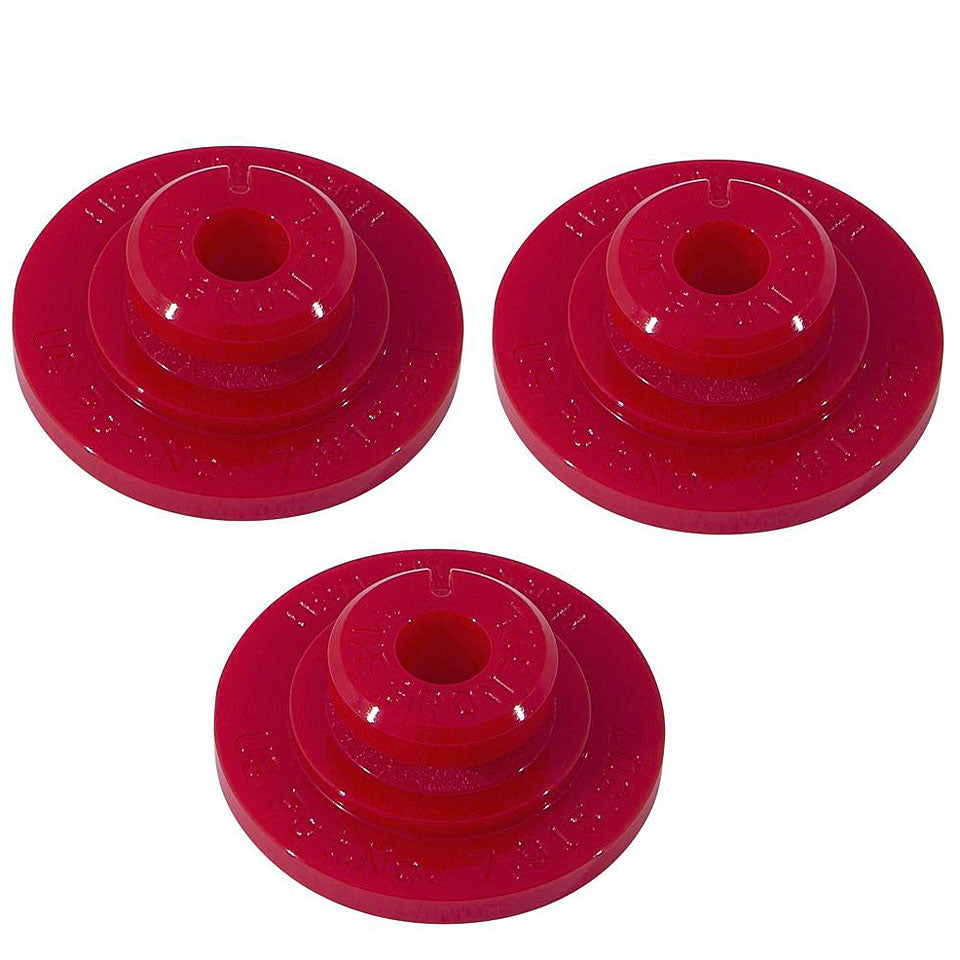 The Grombal 3 Pack Cymbal Protector - Red