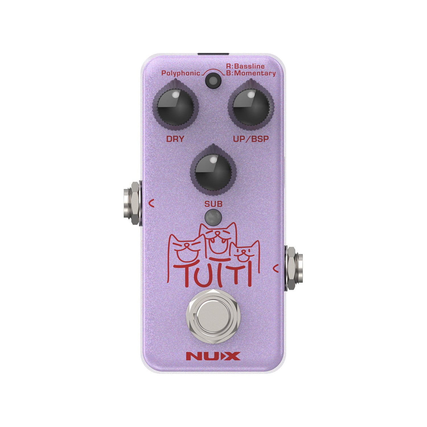 Nux NPO-2 Tutti Polyphonic Octave Guitar Effects Pedal – Chuck