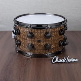 DW 8 x 14-Inch Collector's X1 Maple Snare Drum - FP Gold BOA with Black Nickel Hardware
