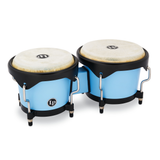 Latin Percussion LP601D-SB-K Discovery Series Bongos with Free Carrying Bag - New,Sonic Blue