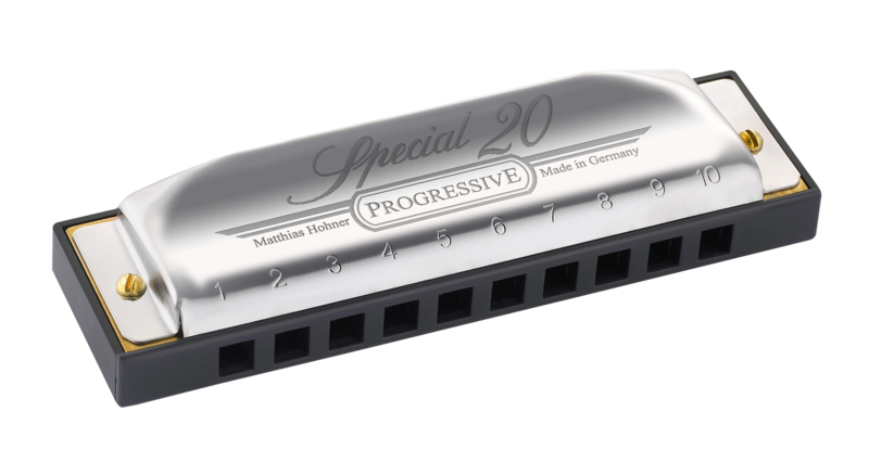 Hohner 560PBX-BF Special 20 Harmonica, Key of B-Flat – Chuck