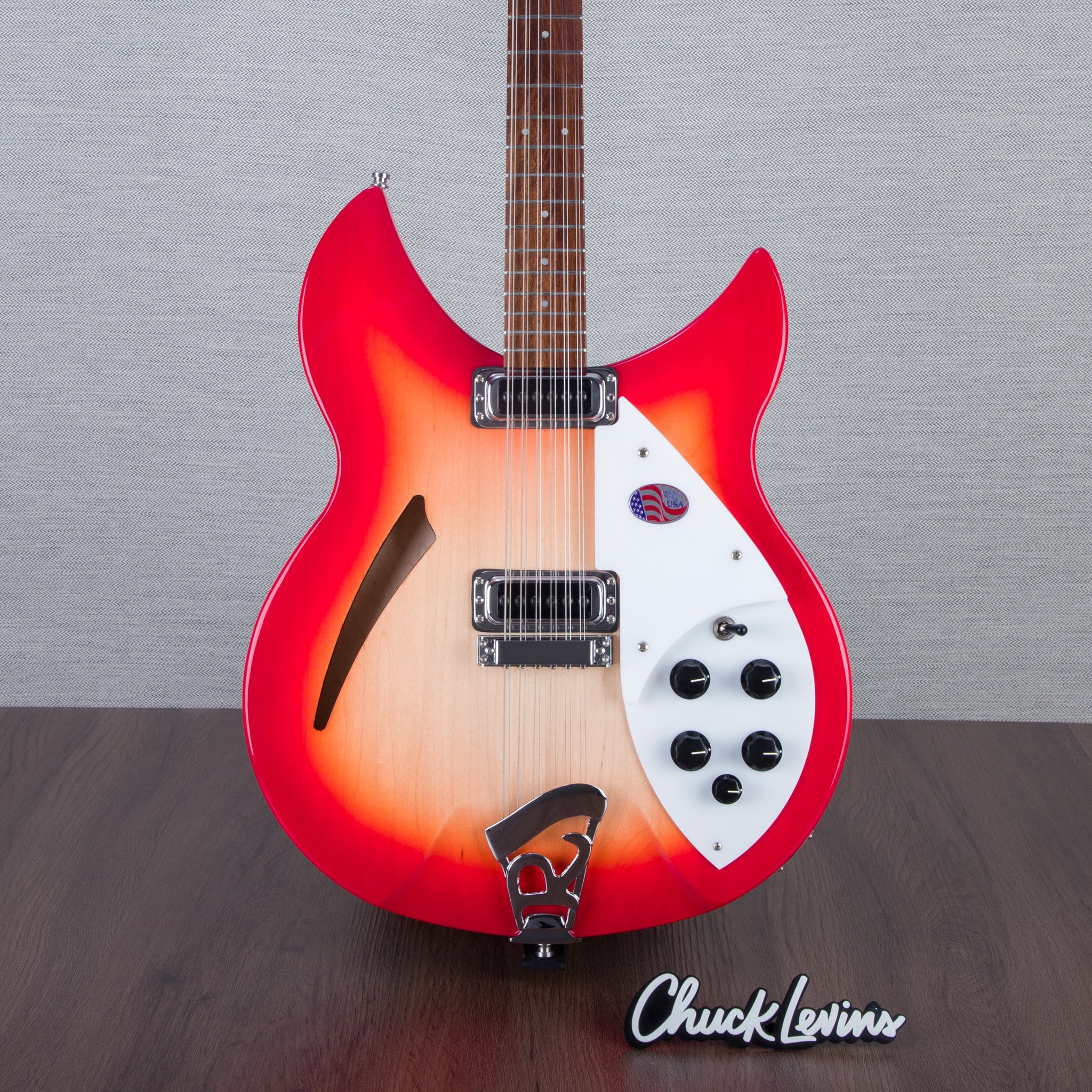 Rickenbacker 330/12 Semi-Hollowbody Electric Guitar - Fireglo
