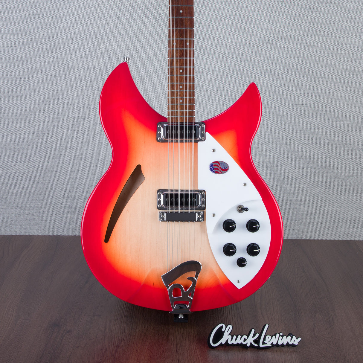 Rickenbacker 330/12 Semi-Hollowbody Electric Guitar - Fireglo - Preorder - #2424691