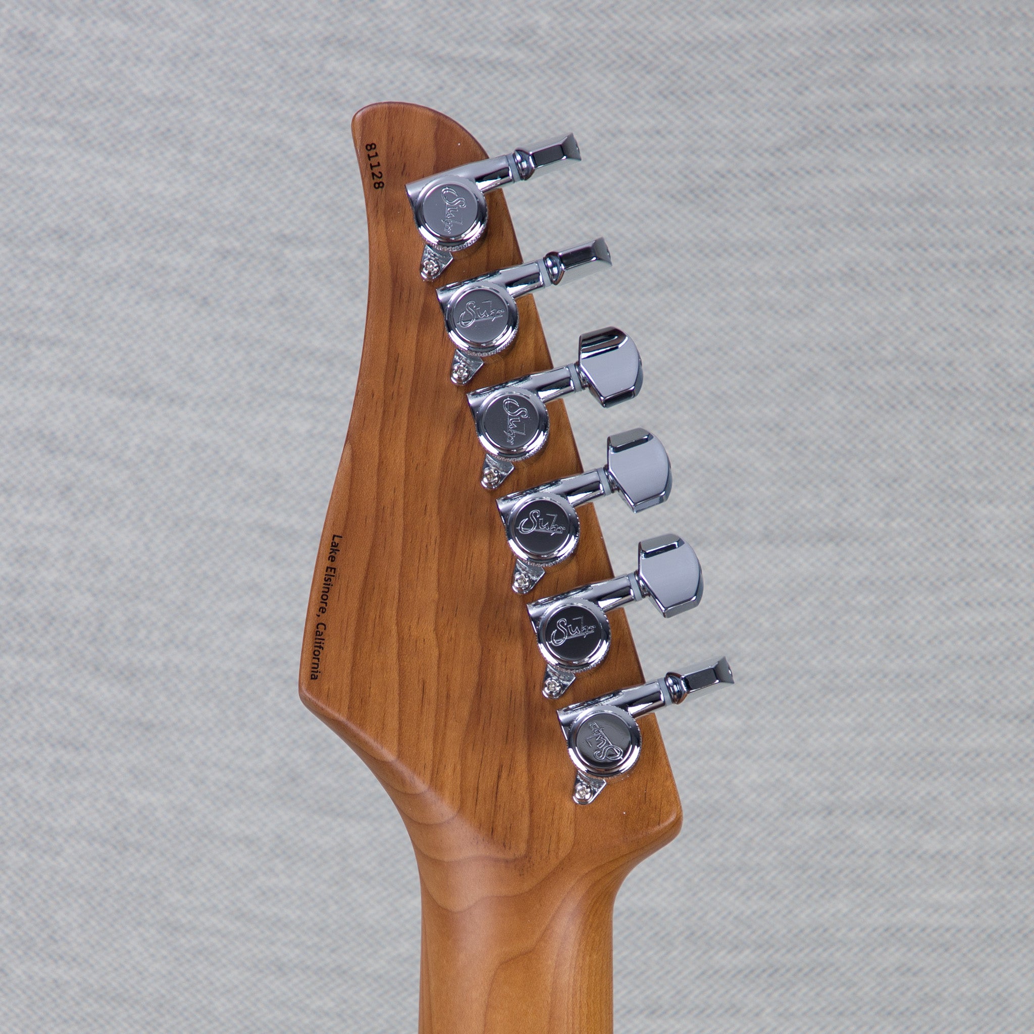 Suhr Modern Plus Electric Guitar, Maple Fingerboard - Trans Blue