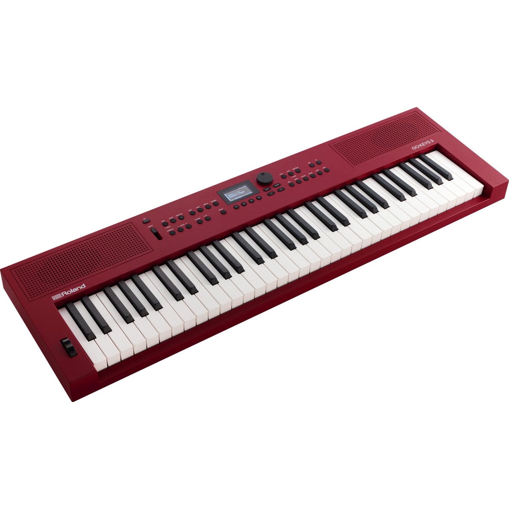 Roland GO:KEYS 3 61-Key Touch-Sensitive Portable Keyboard - Red