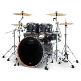Drum Workshop Limited Edition Cherry Performance 4-Piece Shell Pack - Black Sparkle