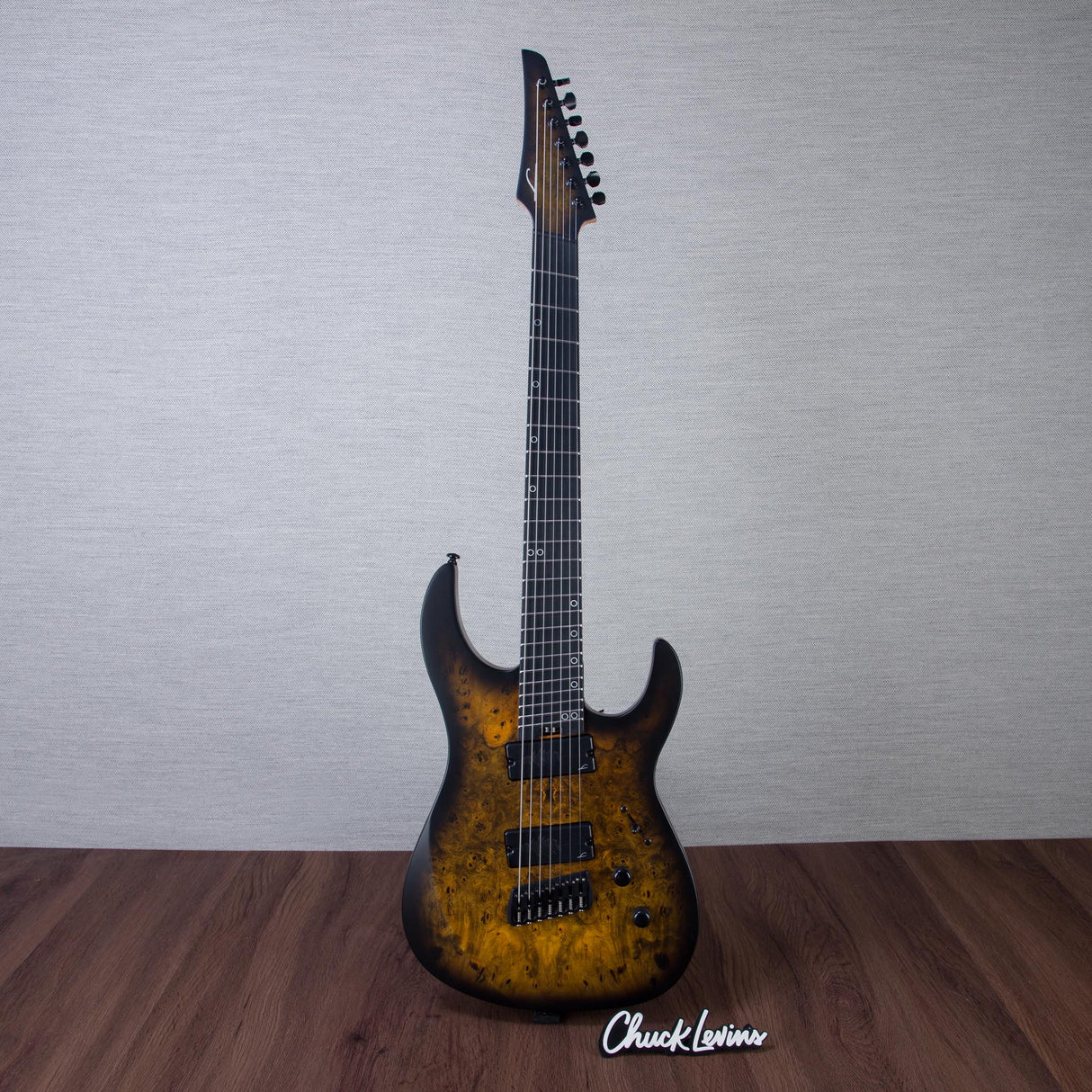 Legator N7FSS Ninja 7-String Multiscale Electric Guitar - Satin Death Valley