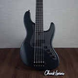 Brubaker USA Performance Series JXB-5 Electric Bass Guitar - Black Satin - #001-23