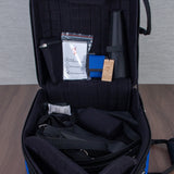 Marcus Bonna Standard French Horn Case with Detachable Bell - Royal Blue / Turquoise