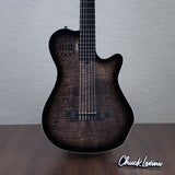 Godin MultiAc Grand Concert SA Nylon String Acoustic-Electric Guitar - Trans Black - CHUCKSCLUSIVE - #25311335