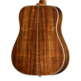 Gibson Custom Shop Hummingbird Elegant Koa Acoustic Electric Guitar - Honey Burst