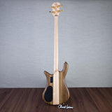 Spector Euro 4 LT Solid Korina Wings Electric Bass Guitar - Natural Satin - CHUCKSCLUSIVE - #NB23505