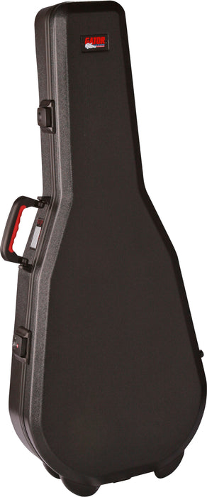 Gator GPE-DREAD-TSA ATA Molded Military-Grade PE Case With TSA Latches For Dreadnought Guitars