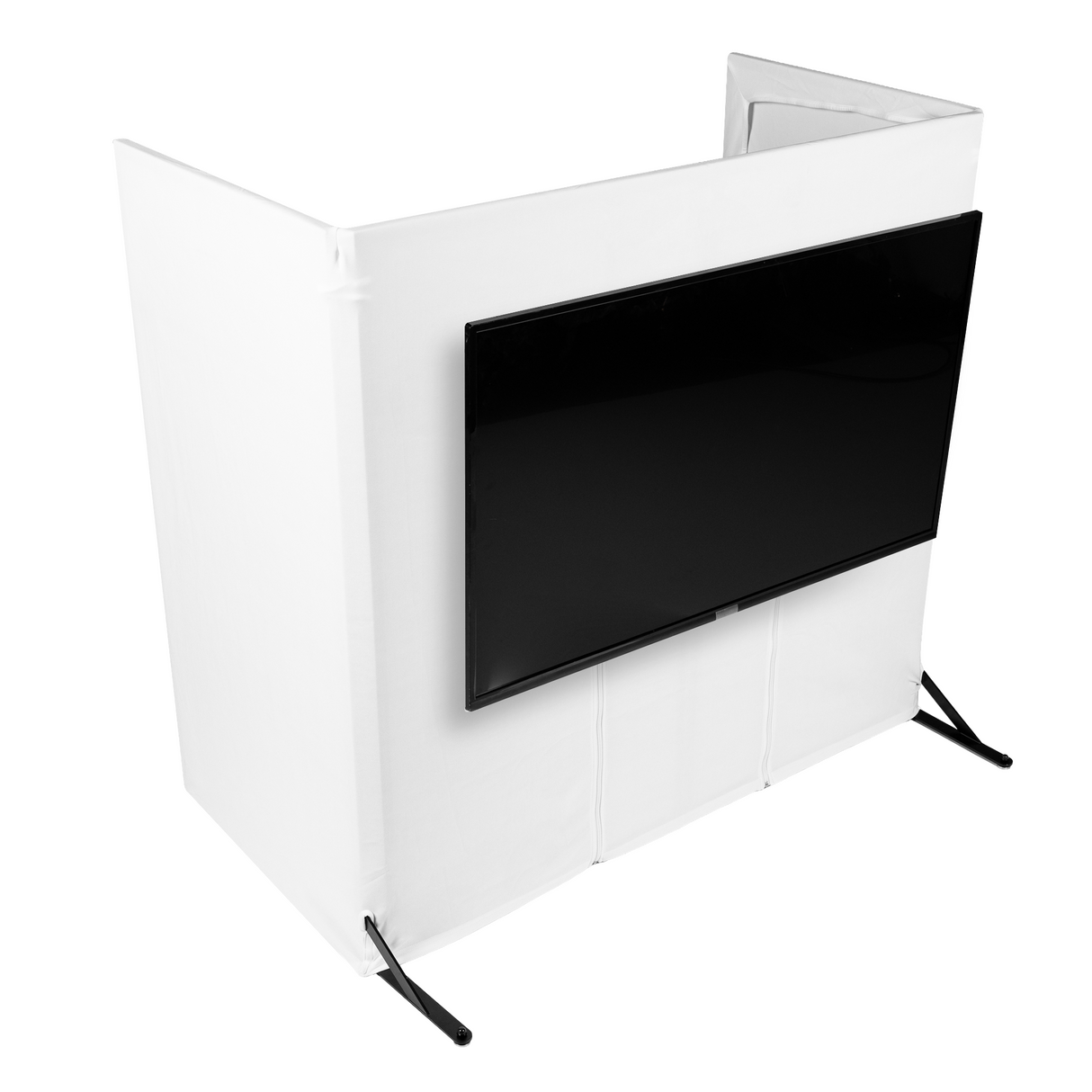 Gator Frameworks GFW-DJFACADE-TVM DJ Facade with TV Mount