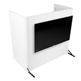 Gator Frameworks GFW-DJFACADE-TVM DJ Facade with TV Mount