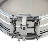 Ludwig 5x14 Inch Chrome Over Brass Snare Drum, Factory B-Stock