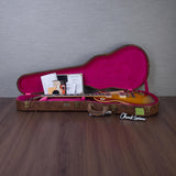 Gibson Custom Shop Murphy Lab 1959 Les Paul Standard Reissue Electric Guitar - Heavy Aged Golden Poppy Burst - #953341