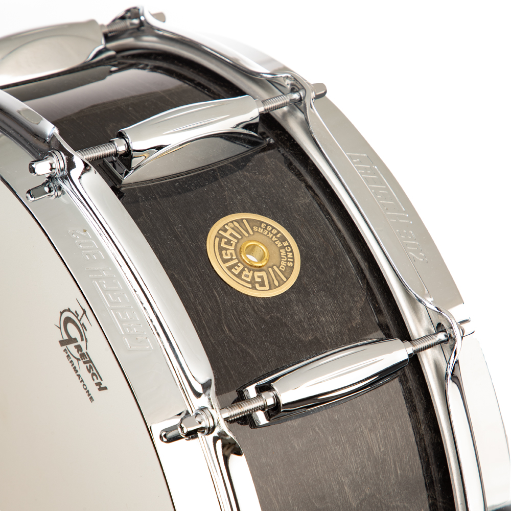 Gretsch Broadkaster 5x14 Snare Drum - Ebony Gloss