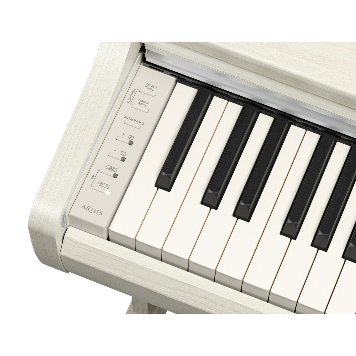 Yamaha Arius YDP166WB 88-Key Weighted Digital Piano - White Birch