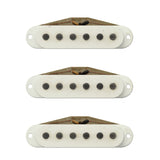 Bare Knuckle Irish Tour Single Coil Pickup Set - N/M/B Aged Parchment