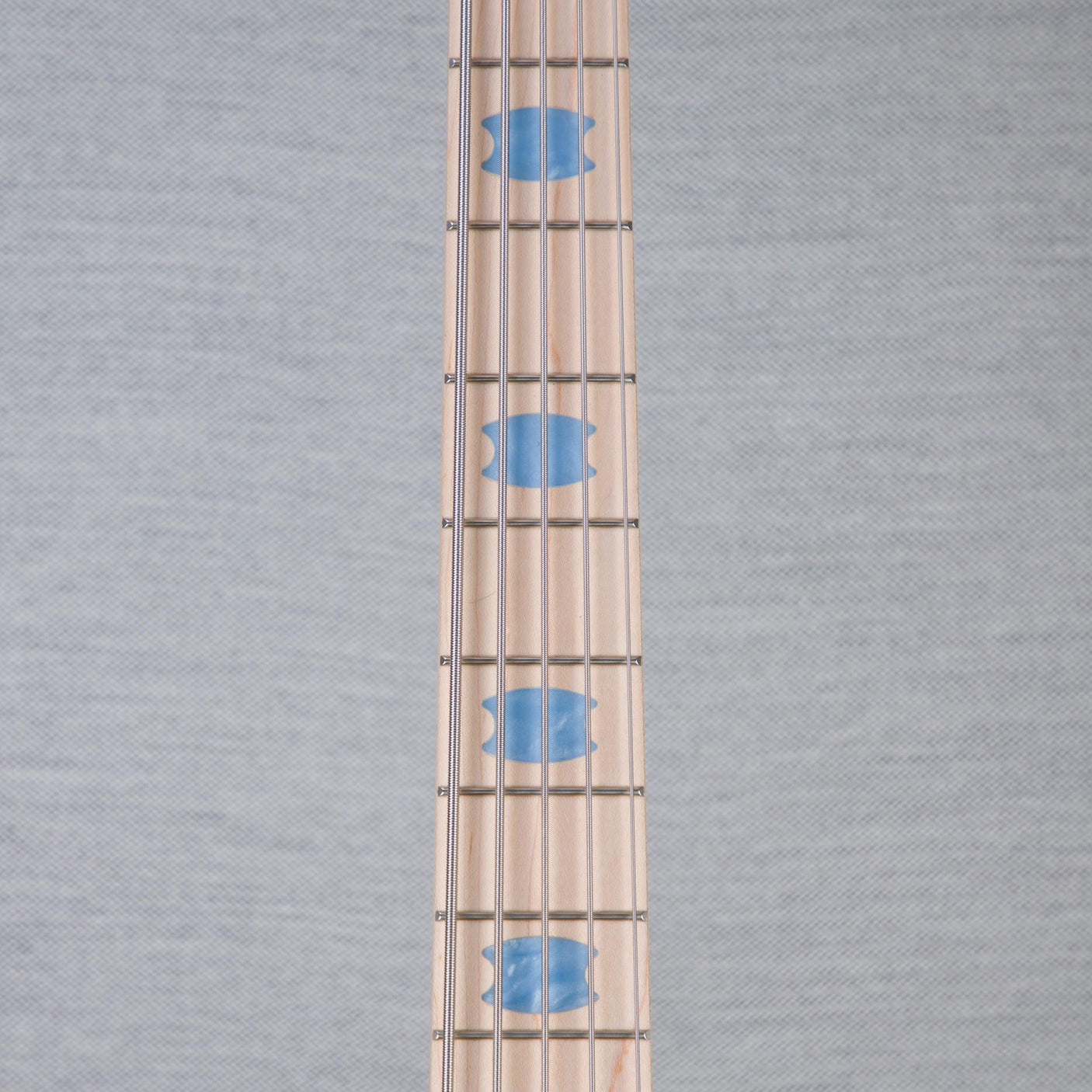Spector Euro 5 LT Poplar Burl Over Ash 5-String Electric Bass Guitar - Faded Light Blue Gloss - CHUCKSCLUSIVE - #]C121NB23330