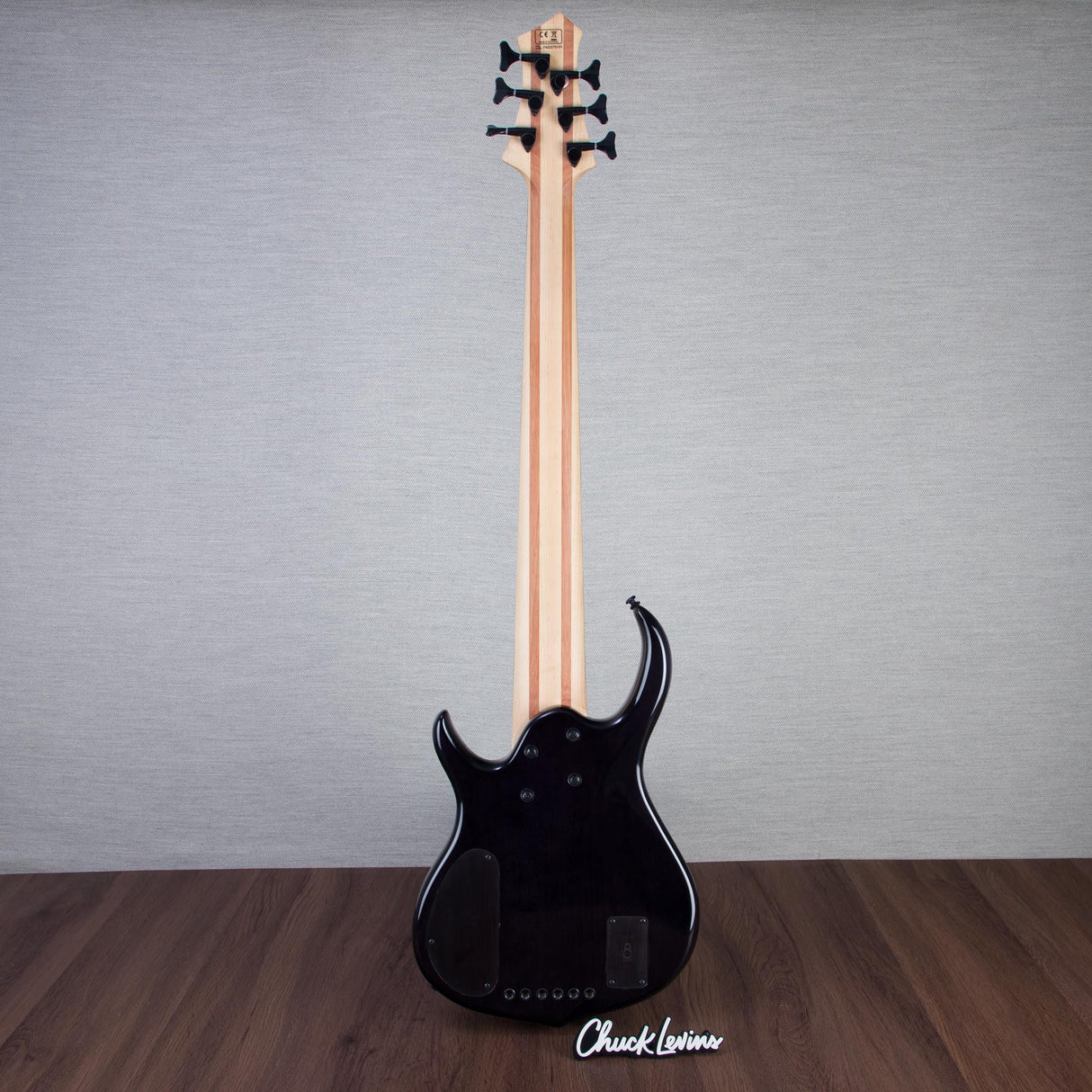 Sire M7-6 Fretless 6-String Bass Guitar - Transparent Black