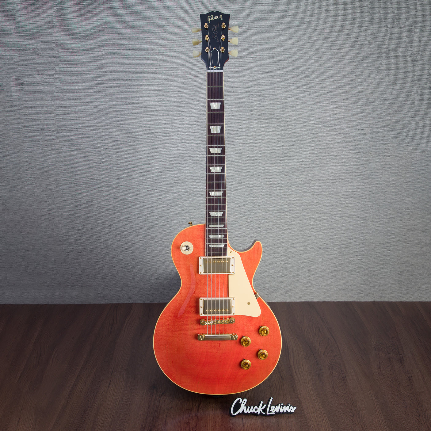 Gibson Custom Shop 1958 Les Paul Standard Reissue, Gold Hardware - Watermelon King/Gloss - CHUCKSCLUSIVE - #831320