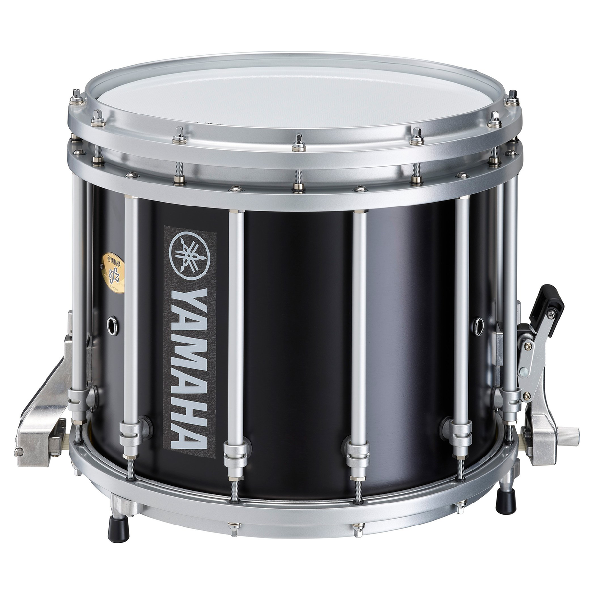 Yamaha MS-9414 14x12 Inch SFZ Marching Snare Drum - Black Forest