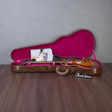 Gibson Custom Shop 1959 Les Paul Standard Reissue 5A Quilt Maple Top Electric Guitar - Faded Tobacco Sunburst - #960184