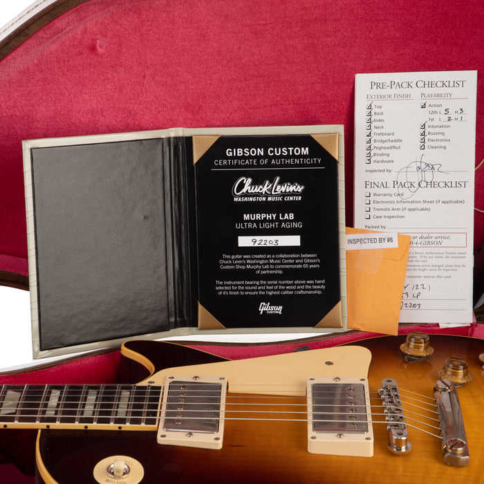 Gibson Murphy Lab 1959 Les Paul Standard - Ultra Light Aged Royal Tea Burst - CHUCKSCLUSIVE - #92203