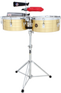 LP LP257-B Tito Puente 14" And 15" Timbales, Brass