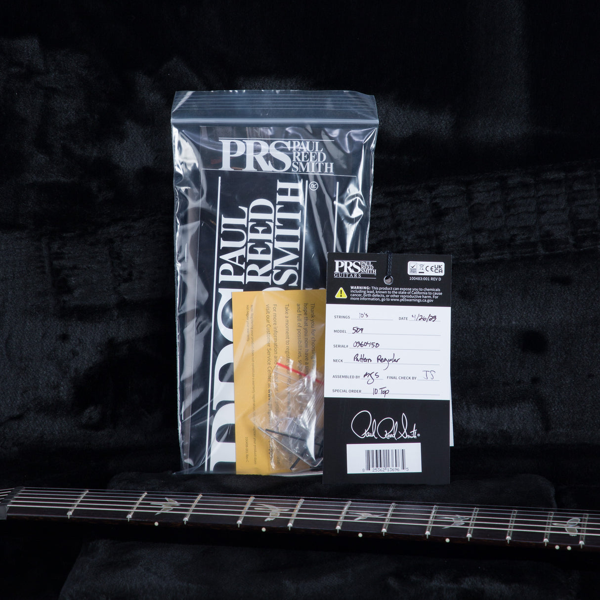 PRS 509 10 Top Electric Guitar - Cobalt Smokeburst - #230360450 - 2023