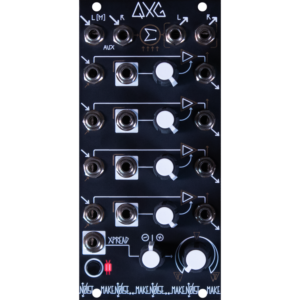 Make Noise QXG Quad Low Pass Gate - Preorder
