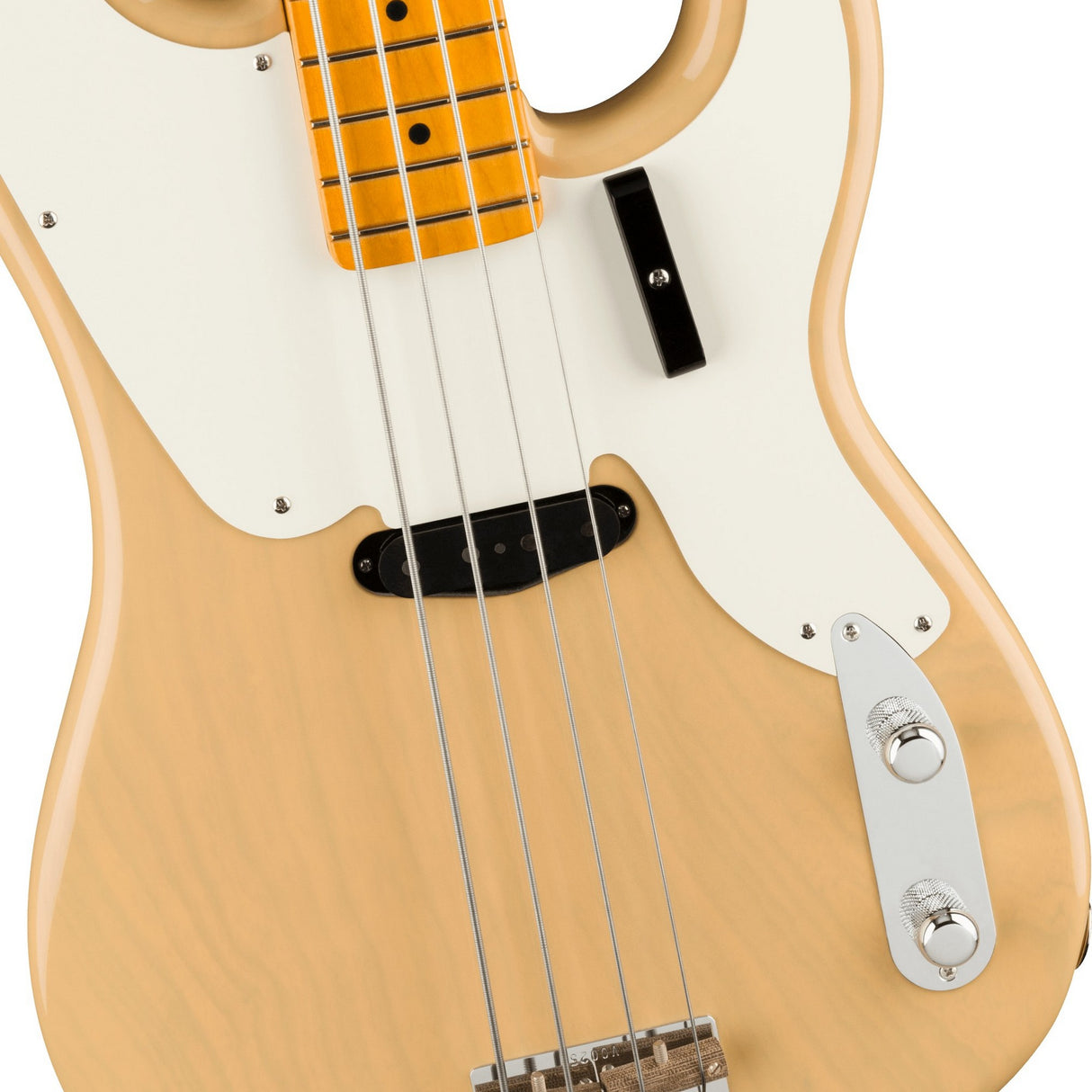 Fender American Vintage II 1954 Precision Bass Guitar - Maple Fingerboard, Vintage Blonde - Mint, Open Box
