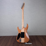 ESP USA M-II NTB NT Electric Guitar - Ghost Flame - #US24788